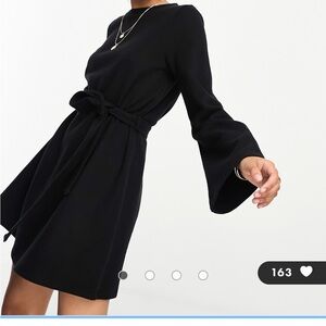ASOS Black Long Sleeve Dress